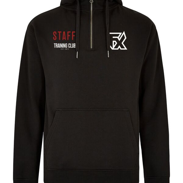 Regular fit 1/4 zip hoodie Thumbnail